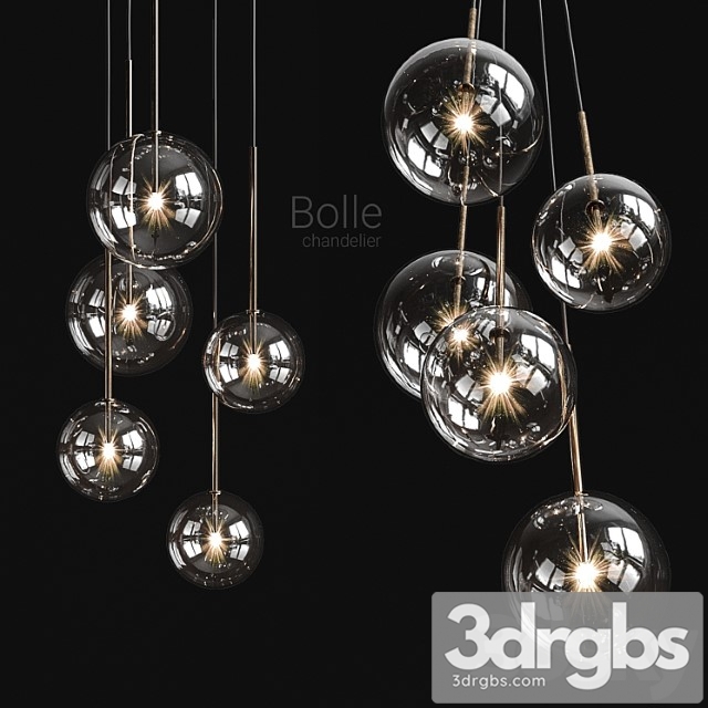 Chandelier gallotti & radice bolle solo 3dsmax Download - thumbnail 1