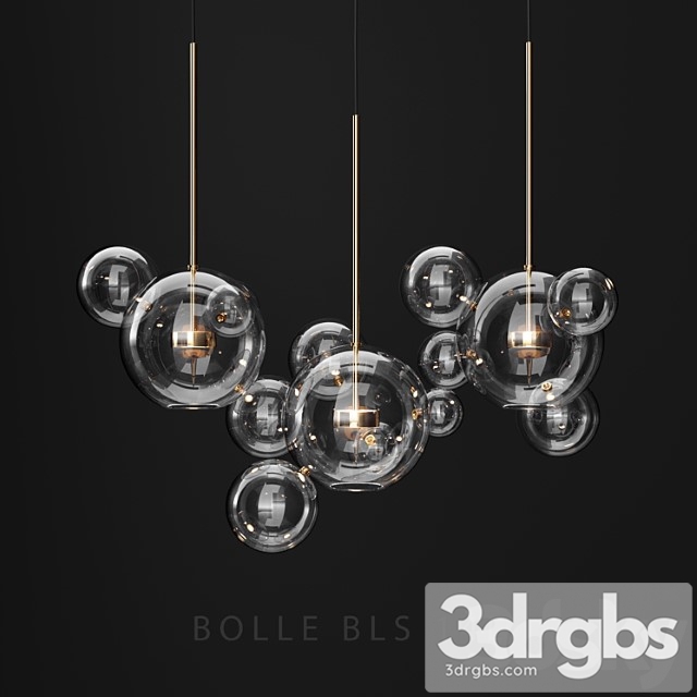 Chandelier giopato & coombes bolle bls 14l - thumbnail 1