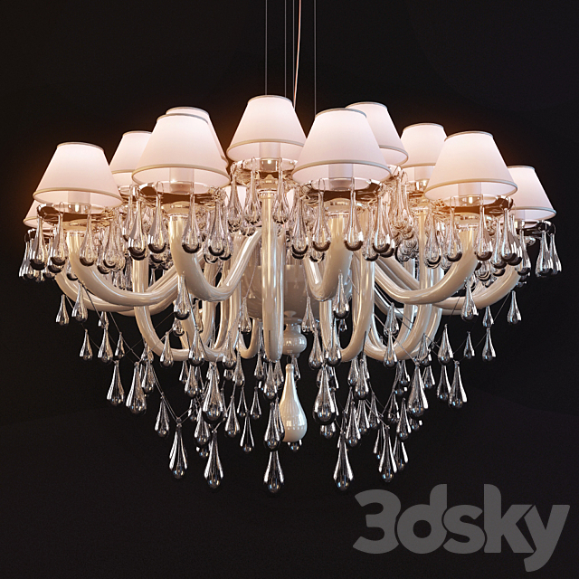 Chandelier Goutte De Majo 3DSMax File - thumbnail 1