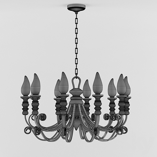 Chandelier Greece 3DSMax File - thumbnail 2