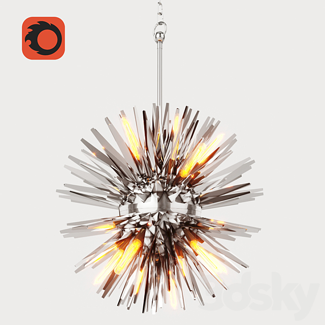 Chandelier Gregorian 3DSMax File - thumbnail 1