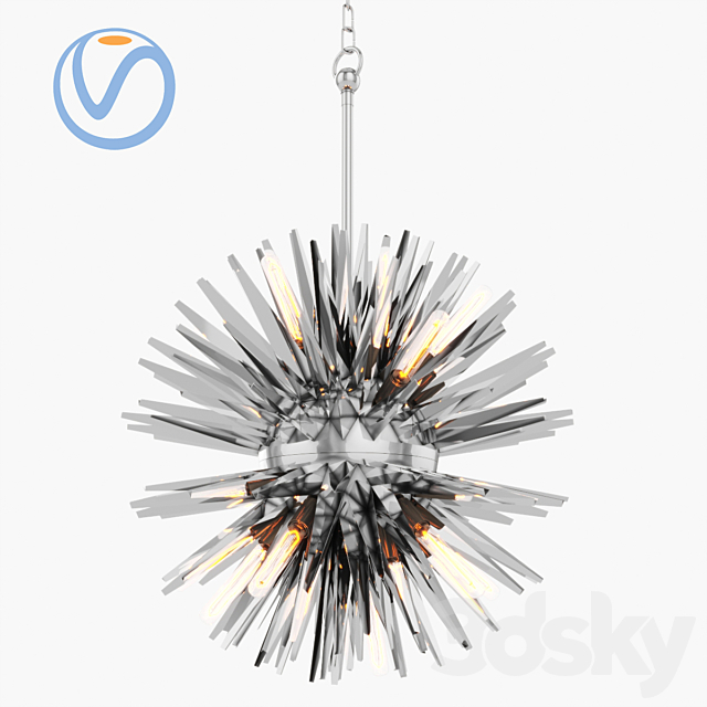 Chandelier Gregorian 3DSMax File - thumbnail 2