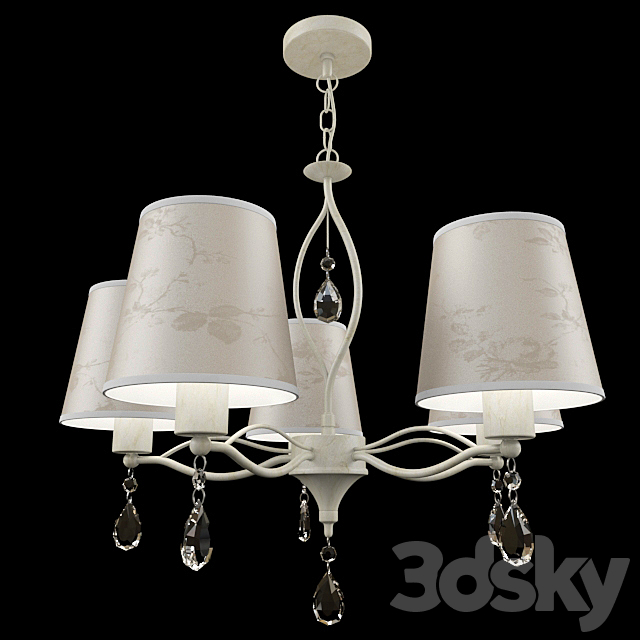 Chandelier hanging Blitz 9359-45 3DS Max Model - thumbnail 1