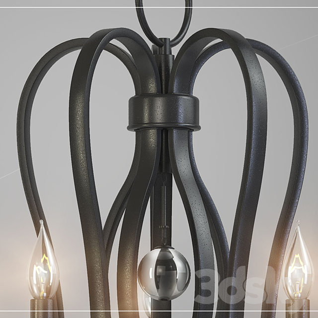 Chandelier Hinkley Marion 4475TB 3DSMax File - thumbnail 2