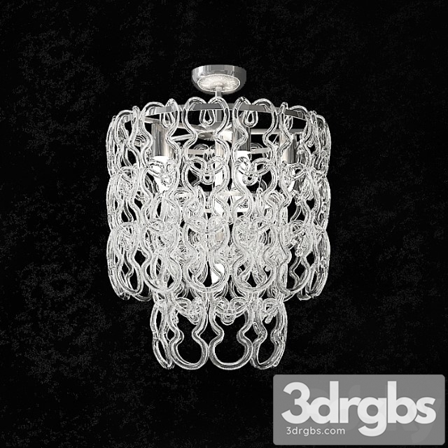 Chandelier Ideal Lux Alba Pl7 3dsmax Download - thumbnail 1