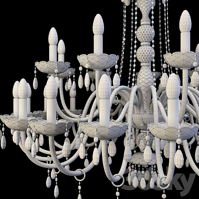 chandelier Italamp (art.117_30) 3DS Max Model - thumbnail 5