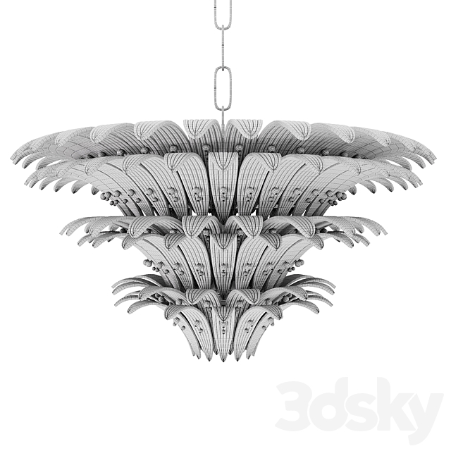 Chandelier Italo 3ds Max - thumbnail 3