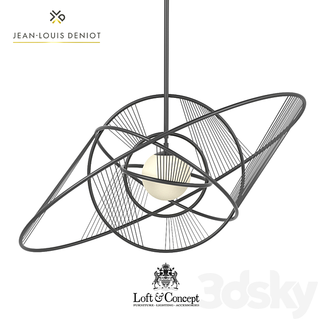 Chandelier Jean Louis Deniot Helios Designed 3DSMax File - thumbnail 1