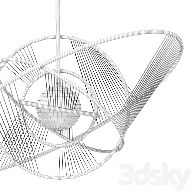 Chandelier Jean Louis Deniot Helios Designed 3DSMax File - thumbnail 2