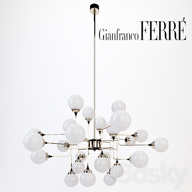 chandelier “KALLIOPE” GIANFRANCO FERRE 3DSMax File - thumbnail 1