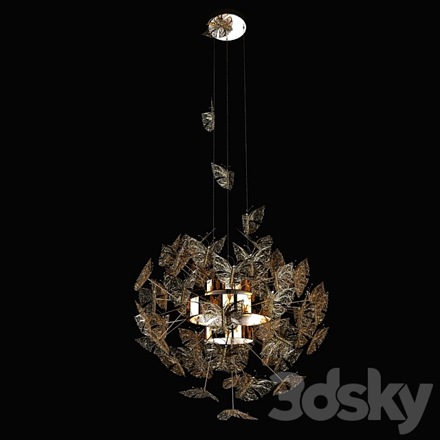 Chandelier Koket Nymph 3DS Max Model - thumbnail 1