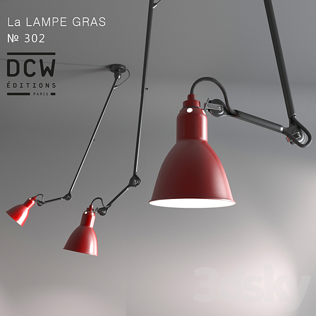 Chandelier La LAMPE GRAS 302 3DSMax File - thumbnail 1