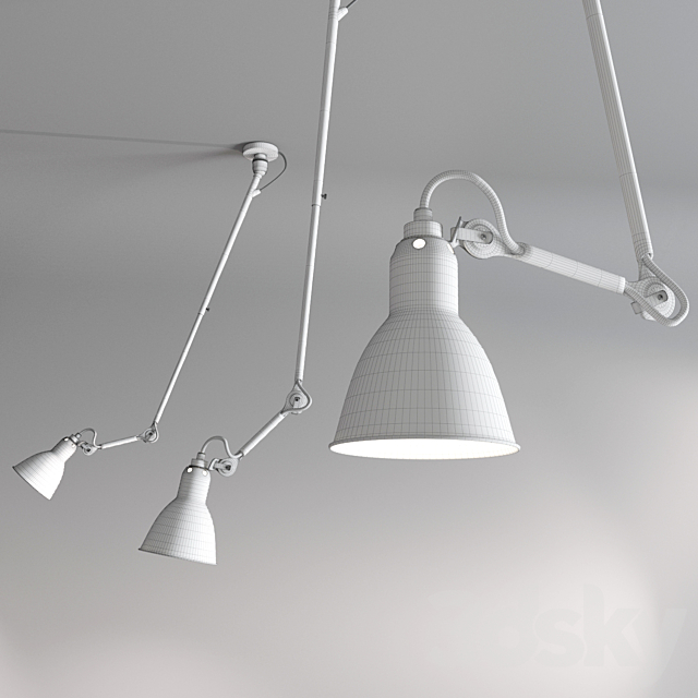 Chandelier La LAMPE GRAS 302 3DSMax File - thumbnail 3