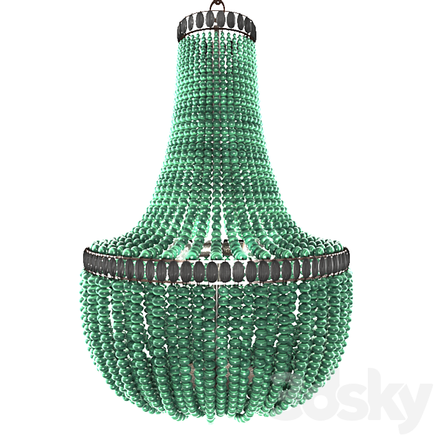 Chandelier La Malaquita 3DSMax File - thumbnail 1