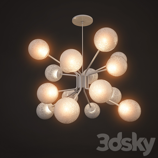 Chandelier LCI 3DS Max Model - thumbnail 1