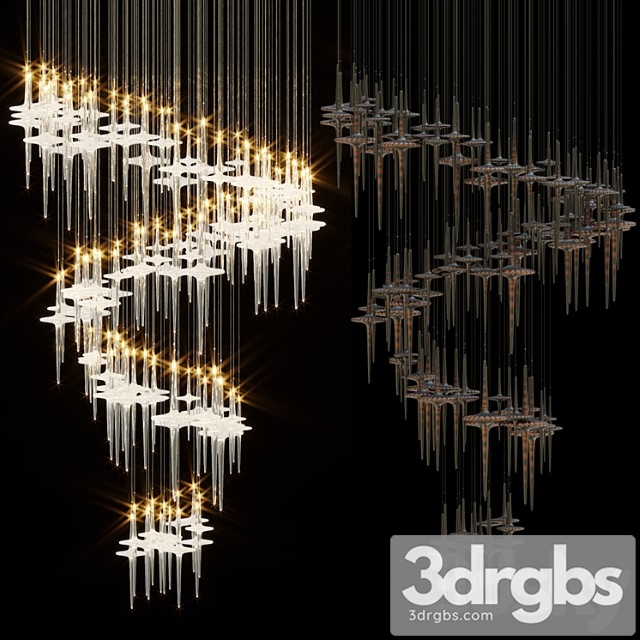 Chandelier Light Vargov 2 3dsmax Download - thumbnail 1