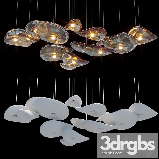 Chandelier Light Vargov 32 3dsmax Download - thumbnail 1