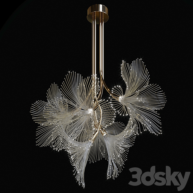 Chandelier Light Vargov 3DS Max Model - thumbnail 1