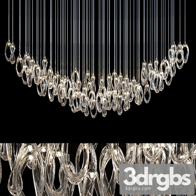 Chandelier light vargov_1_2_2 3dsmax Download - thumbnail 1