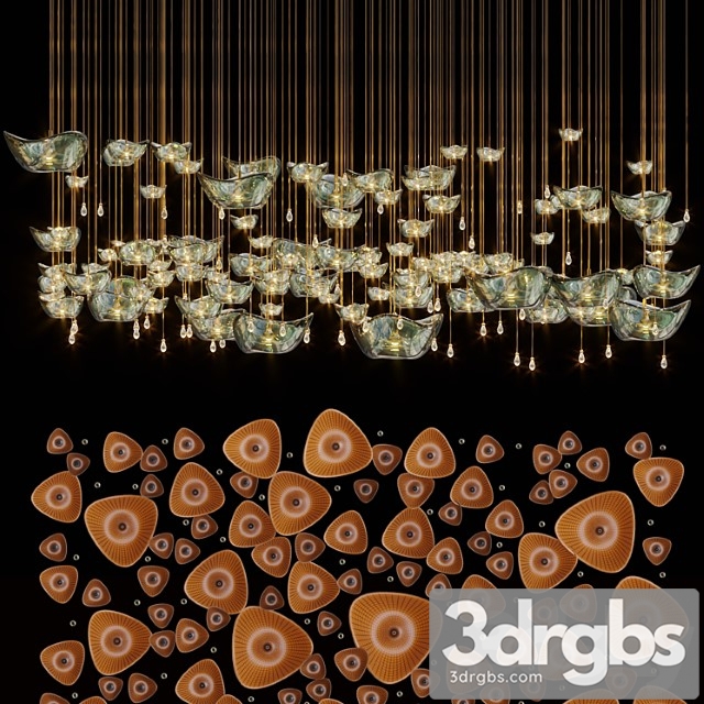 Chandelier light vargov_222 3dsmax Download - thumbnail 1