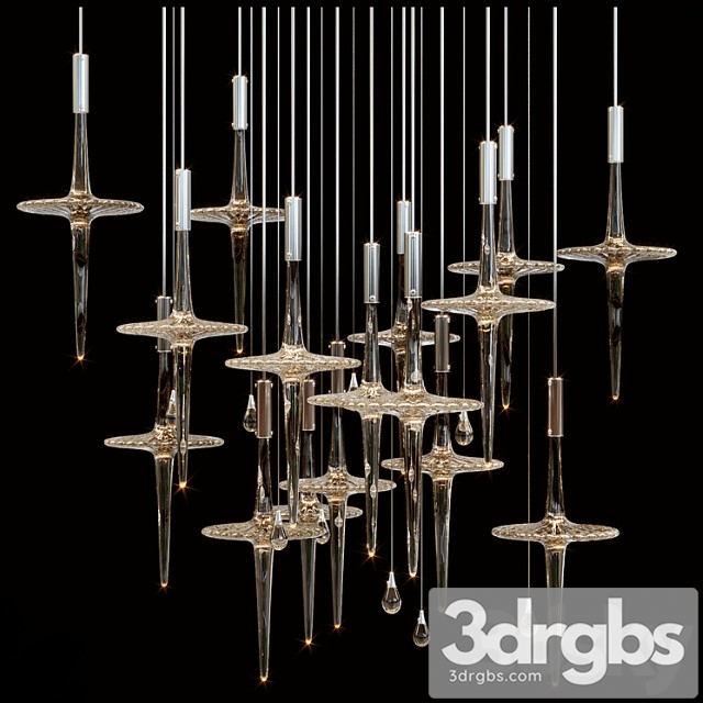 Chandelier light vargov_2_123 3dsmax Download - thumbnail 1