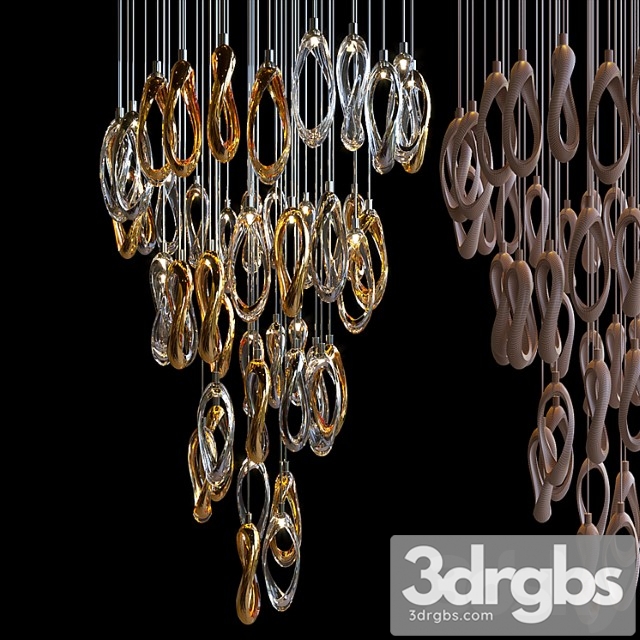 Chandelier light vargov_2_2_3 3dsmax Download - thumbnail 1