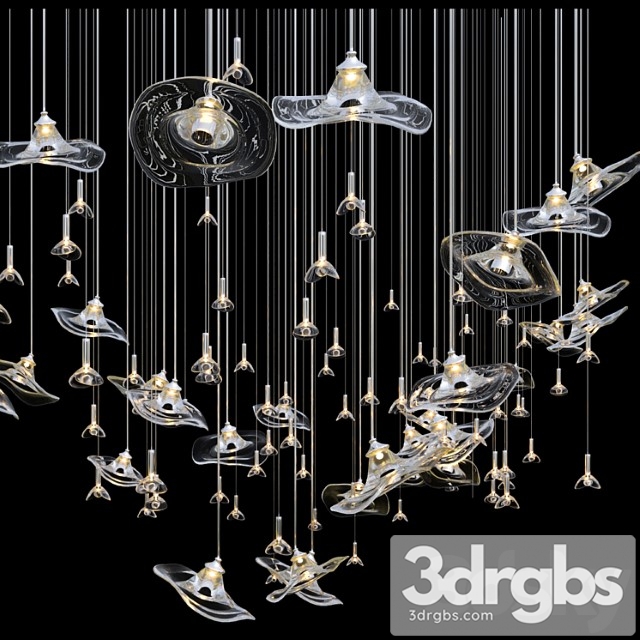 Chandelier light vargov_3 3dsmax Download - thumbnail 1