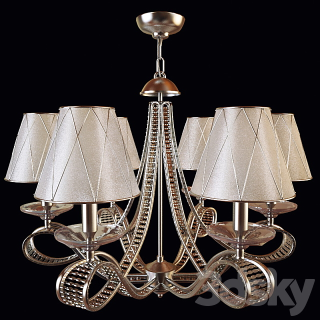 Chandelier LightStar collection Riccio 3DSMax File - thumbnail 1