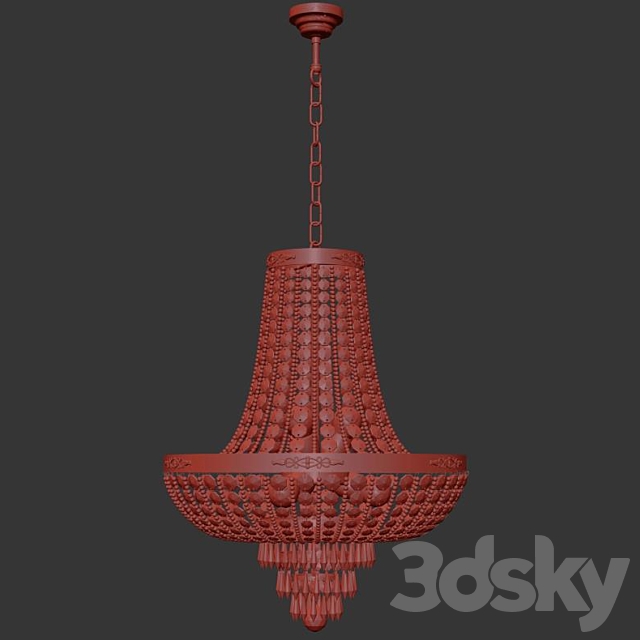 Chandelier Lodi E 1.5.50.200 A 3DS Max Model - thumbnail 2