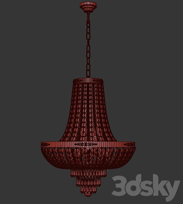 Chandelier Lodi E 1.5.50.200 A 3DS Max Model - thumbnail 3