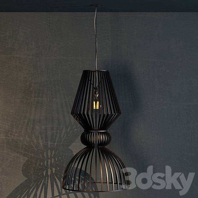 Chandelier loft-1 3DS Max Model - thumbnail 3