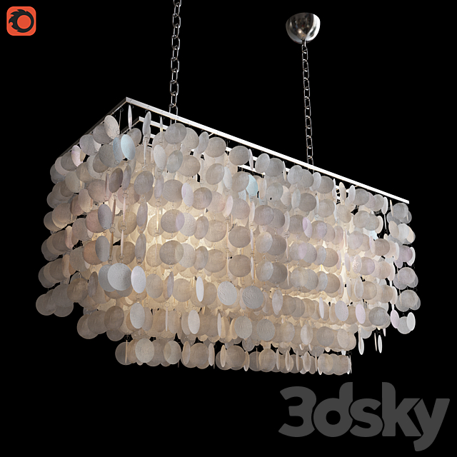 Chandelier Loft Design 9270 _ exposvet 000-328 3DS Max Model - thumbnail 2