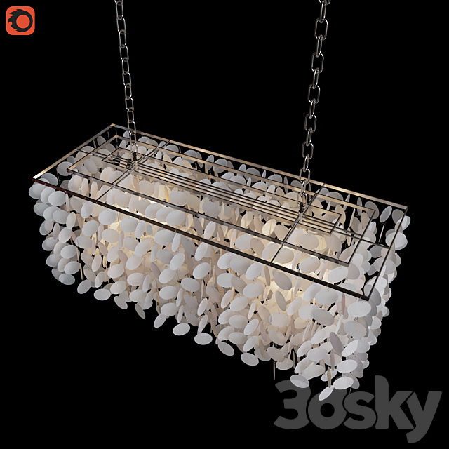 Chandelier Loft Design 9270 _ exposvet 000-328 3DS Max Model - thumbnail 3