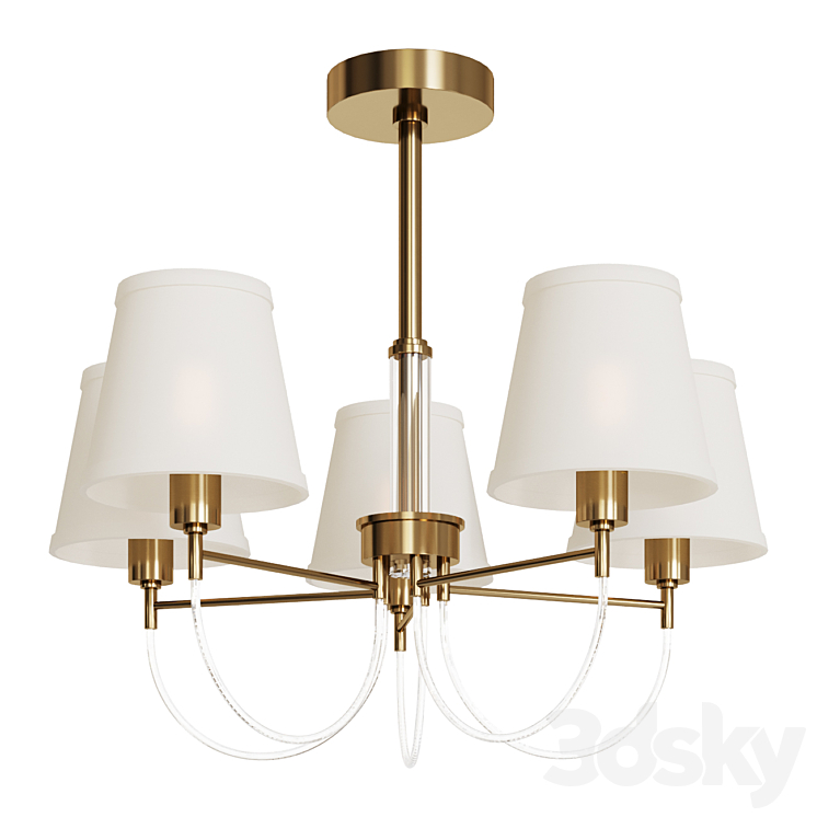 Chandelier LUMION Lumion Dakota #80332475 lamp 3DS Max Model - thumbnail 1