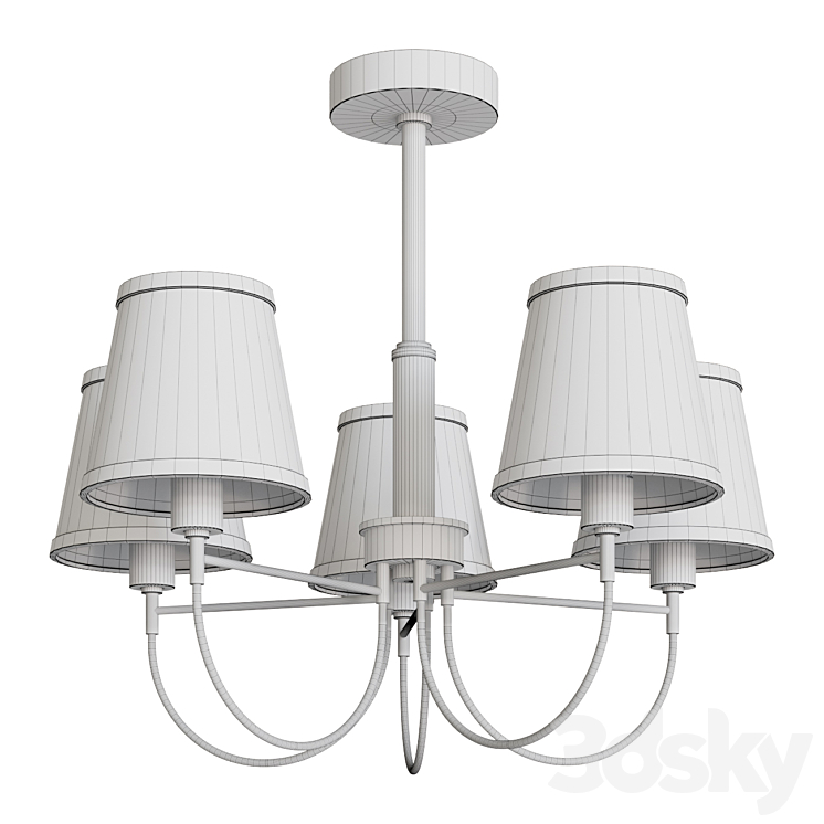 Chandelier LUMION Lumion Dakota #80332475 lamp 3DS Max Model - thumbnail 2