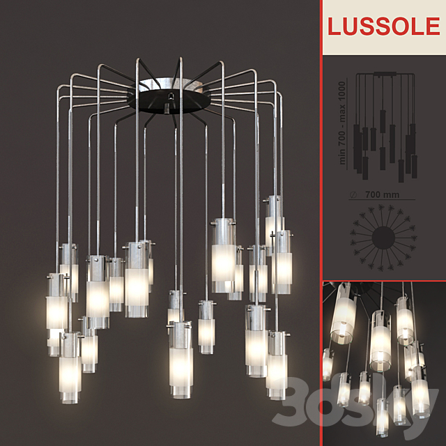 Chandelier LUSSOLE 3DSMax File - thumbnail 1