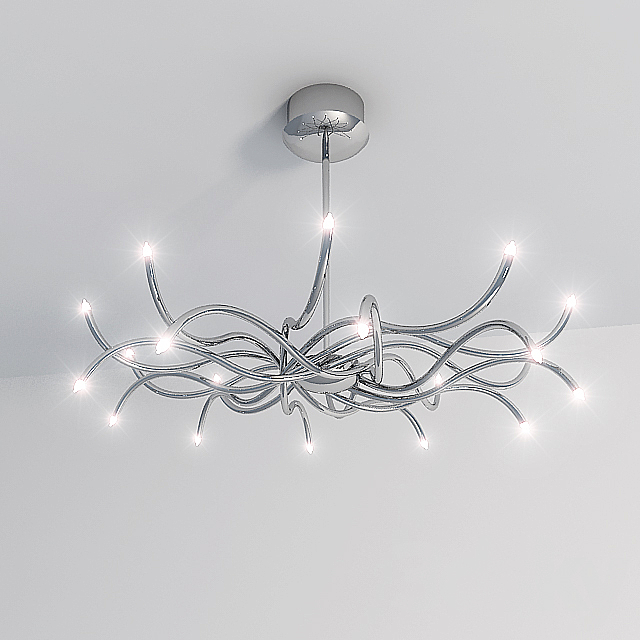 Chandelier Mantra Aire M0008 3DSMax File - thumbnail 1