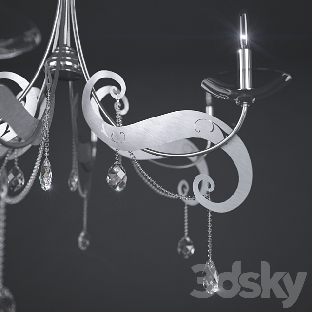 Chandelier MASCA OPERA Argentino 3DSMax File - thumbnail 2