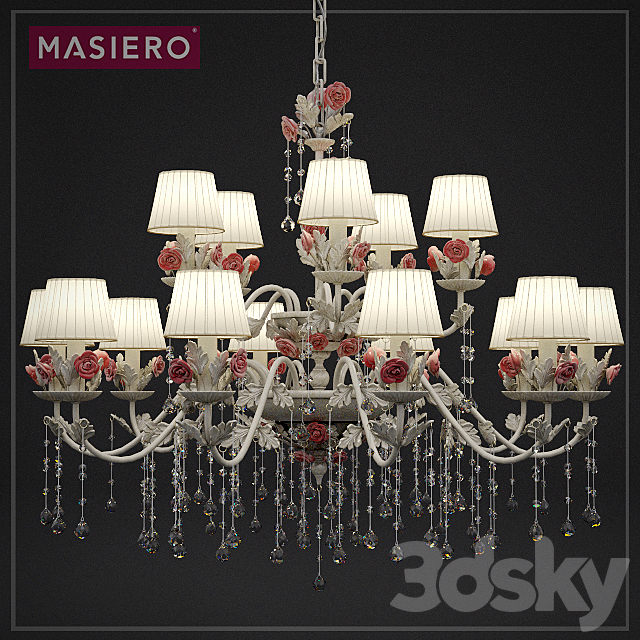 chandelier Masiero 6190 3DSMax File - thumbnail 1