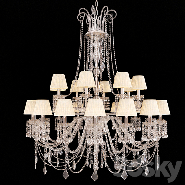 Chandelier Masiero BOHEMIA VE 873 A5 3DSMax File - thumbnail 1