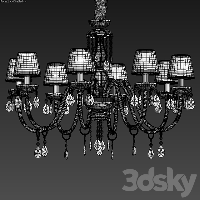 Chandelier Masiero Milord 3DSMax File - thumbnail 2