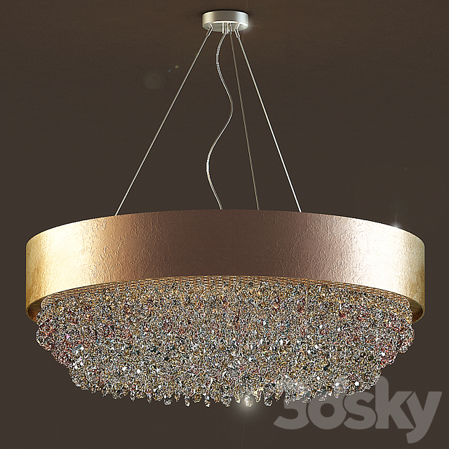 Chandelier Masiero OLA S6 60 3DSMax File - thumbnail 1