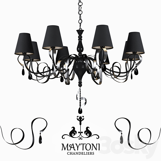 Chandelier Maytoni ARM010-08-R 3DSMax File - thumbnail 1