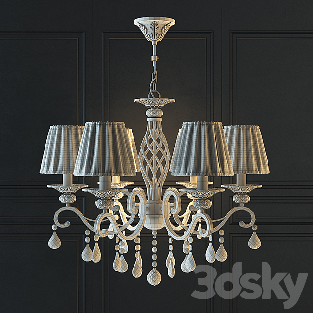 Chandelier Maytoni ARM247-06-G 3DSMax File - thumbnail 3