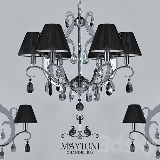 Chandelier Maytoni ARM900-06-N 3DSMax File - thumbnail 1