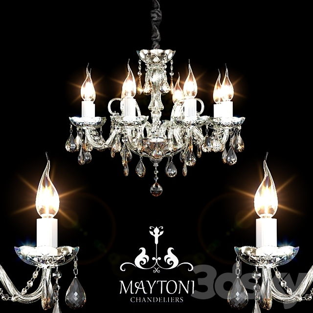 Chandelier Maytoni ARM931-08-N 3DSMax File - thumbnail 1