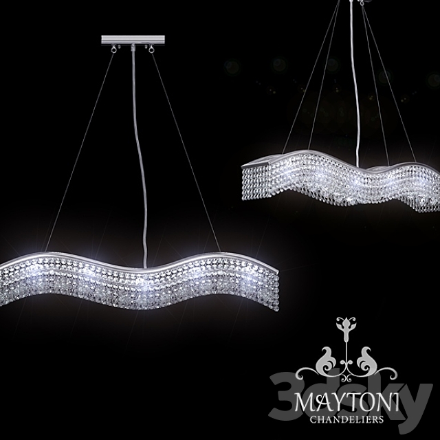 Chandelier Maytoni D957-AB-N 3DS Max Model - thumbnail 1