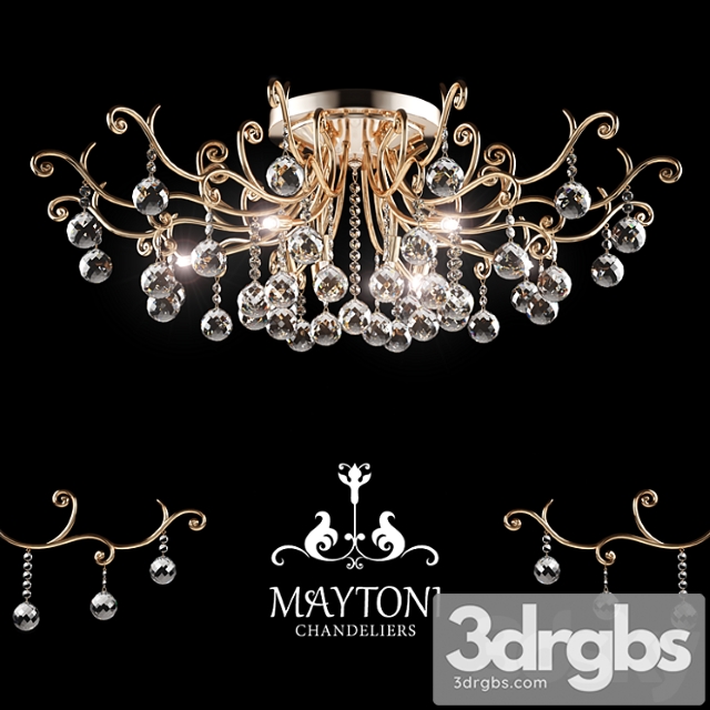 Chandelier Maytoni Dia760 12 G 3dsmax Download - thumbnail 1