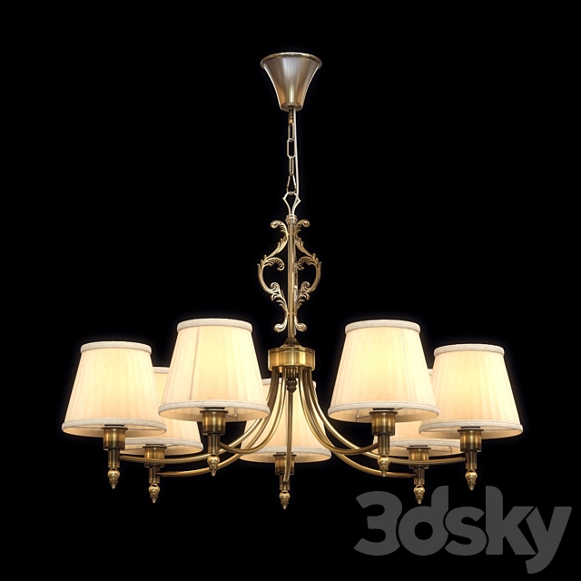 Chandelier Maytoni Elegant ARM330-07-R 3DSMax File - thumbnail 1