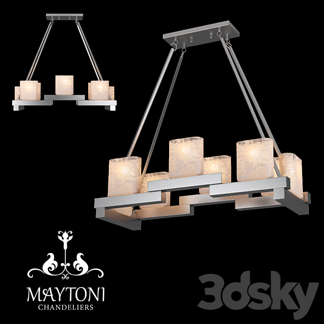 Chandelier Maytoni H908-08-N 3DSMax File - thumbnail 1